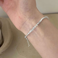 Load image into Gallery viewer, All-over 925 sterling silver crushed silver bracelet female cut face silver bead girlfriend bracelet 2022 new bracelet B6930
